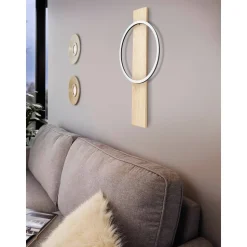 LED-Seinävalaisin Eglo Boyal 56cm puu