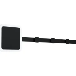 LED-Seinävalaisin Eglo Cartignano 78x18cm musta