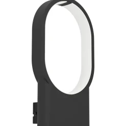 LED-Seinävalaisin Eglo Codriales 10.8W 18x32cm musta/valkoinen