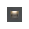 LED-seinävalaisin Hide-a-lite Indicate Multi antrasiitti