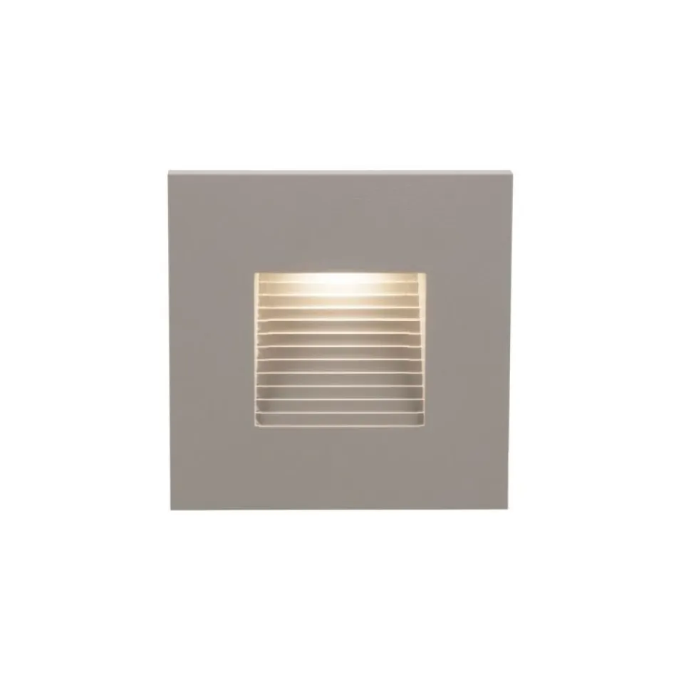 LED-seinävalaisin Hide-a-lite Indicate Multi 3000K harmaa