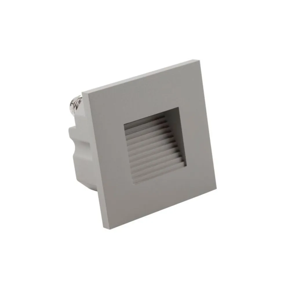 LED-seinävalaisin Hide-a-lite Indicate Multi 3000K harmaa