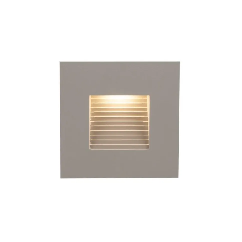 LED-seinävalaisin Hide-a-lite Indicate Multi 3000K harmaa