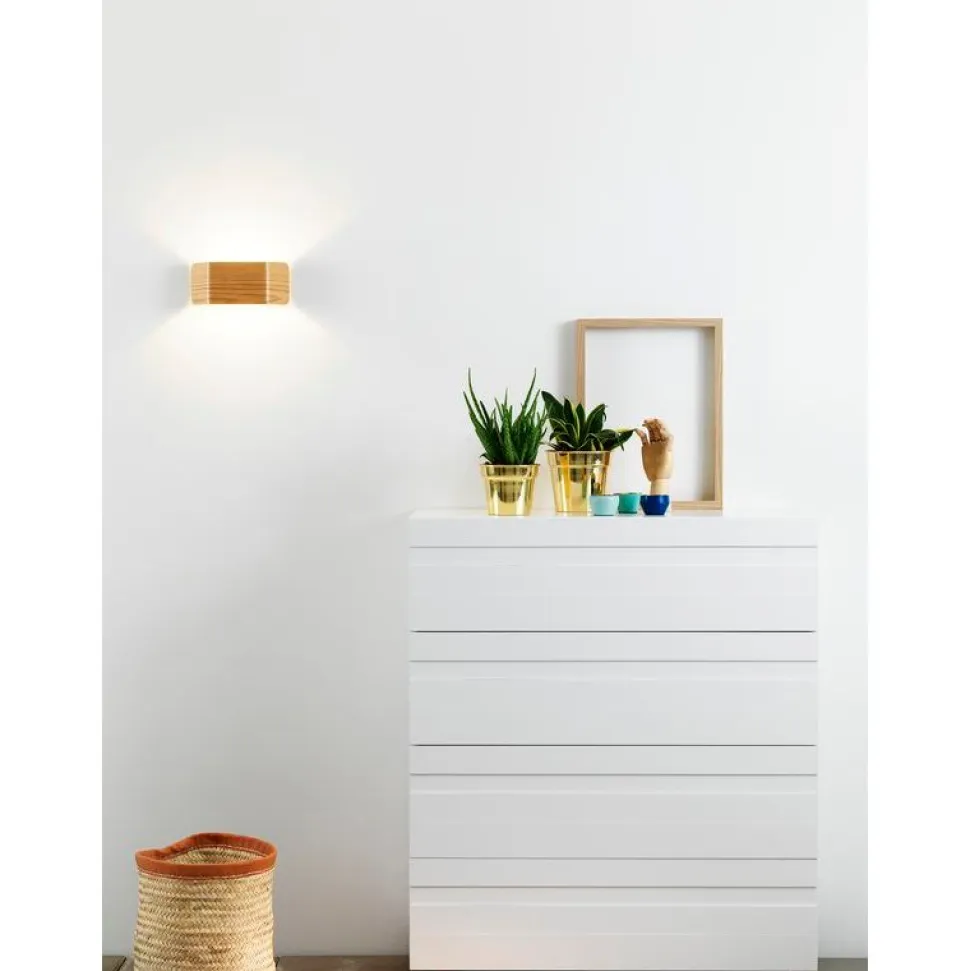 LED-seinävalaisin Hide-a-lite Shade Tammi 3000K