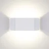 LED-seinävalaisin Hide-a-lite Shade valkoinen 3000K