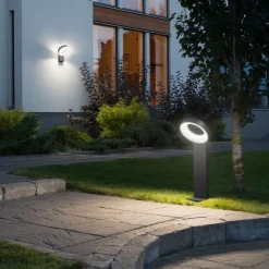 LED-seinävalaisin Konstsmide Asti 7273-370 260x235x355 mm antrasiitti