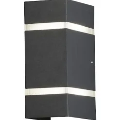 LED-Seinävalaisin Konstsmide Cremona 7998-370 2x3W tummanharmaa