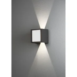 LED-Seinävalaisin Konstsmide Cremona 7946-370 3x3W tummanharmaa