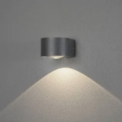 LED-seinävalaisin Konstsmide Gela 6W antrasiitti