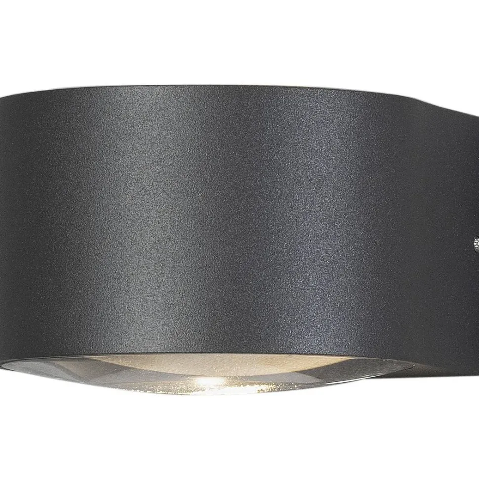 LED-seinävalaisin Konstsmide Gela 2x6W ylös/alas antrasiitti
