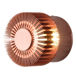 LED-seinävalaisin Konstsmide Monza 7900-900 Ø 90x80 mm kupari