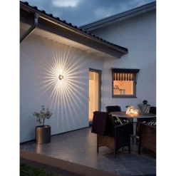 LED-seinävalaisin Konstsmide Monza 7900-800 Ø 90x80 mm messinki
