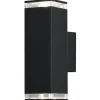LED-Seinävalaisin Konstsmide Pollux 407-750 2xGU10 musta