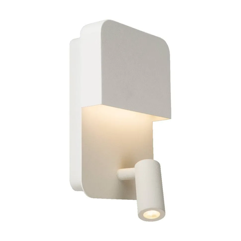 LED-seinävalaisin Lucide Boxer 2x5W valkoinen