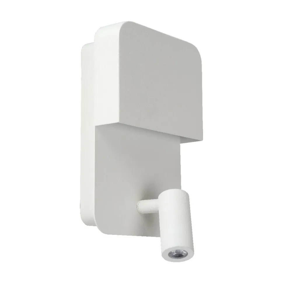 LED-seinävalaisin Lucide Boxer 2x5W valkoinen