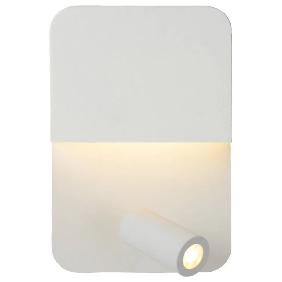 LED-seinävalaisin Lucide Boxer 2x5W valkoinen
