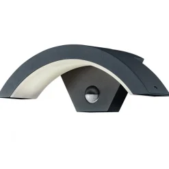 LED-seinävalaisin Ohio 300x90x100 mm antrasiitti liiketunnistimella