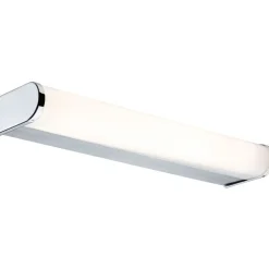 LED-seinävalaisin Paulmann Arneb, IP44, 700lm, 6.5W, säädettävä värilämpötila, kromi