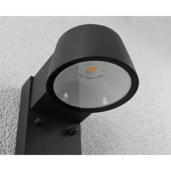LED-Seinävalaisin Paulmann Capea 165mm liiketunnistin tummanharmaa