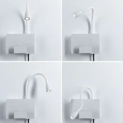 LED-seinävalaisin Paulmann Halina, USB C, 2700K, 200lm, 2.4W, mattamusta