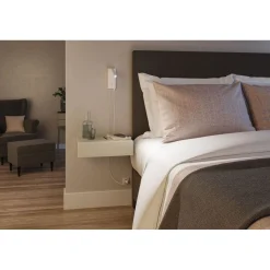 LED-seinävalaisin Paulmann Hulda, Hulda, USB C, 3000K, 130lm, 2.5W, himmennettävä, mattavalkoinen