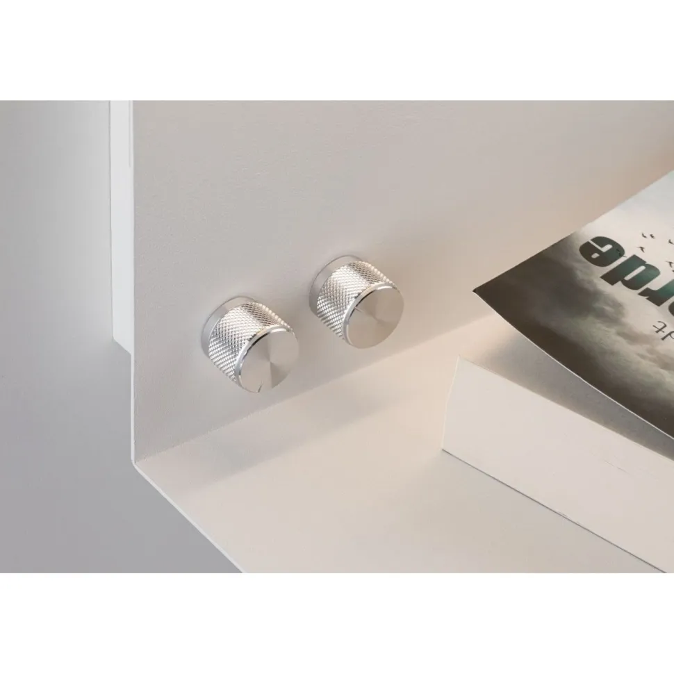 LED-seinävalaisin Paulmann Jarina, USB C, 3000K, himmennettävä, mattamusta