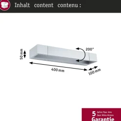 LED-seinävalaisin Paulmann Lucille 60cm IP44 2700K himmennettävä, eri vaihtoehtoja