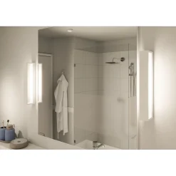 LED-seinävalaisin Paulmann Lucille, 40cm, IP44, 2700K, himmennettävä, valkoinen