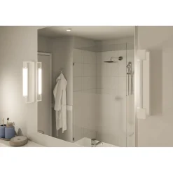LED-seinävalaisin Paulmann Lucille, 40cm, IP44, 2700K, himmennettävä, valkoinen
