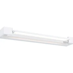 LED-seinävalaisin Paulmann Lucille, 40cm, IP44, 2700K, himmennettävä, valkoinen