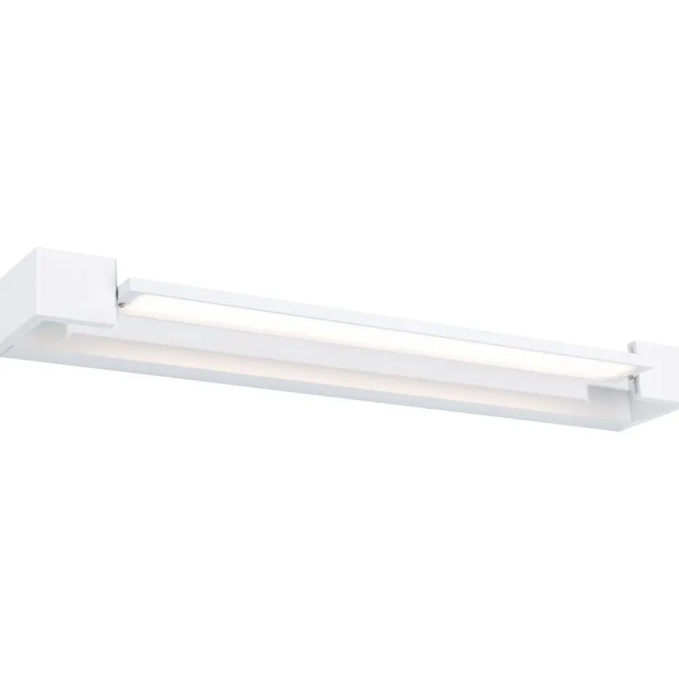 LED-seinävalaisin Paulmann Lucille, 40cm, IP44, 2700K, himmennettävä, valkoinen