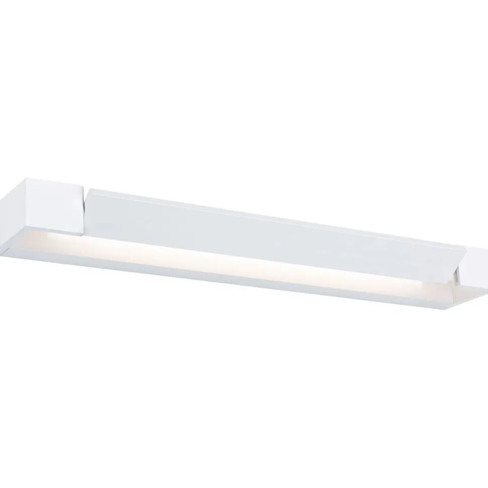 LED-seinävalaisin Paulmann Lucille, 40cm, IP44, 2700K, himmennettävä, valkoinen