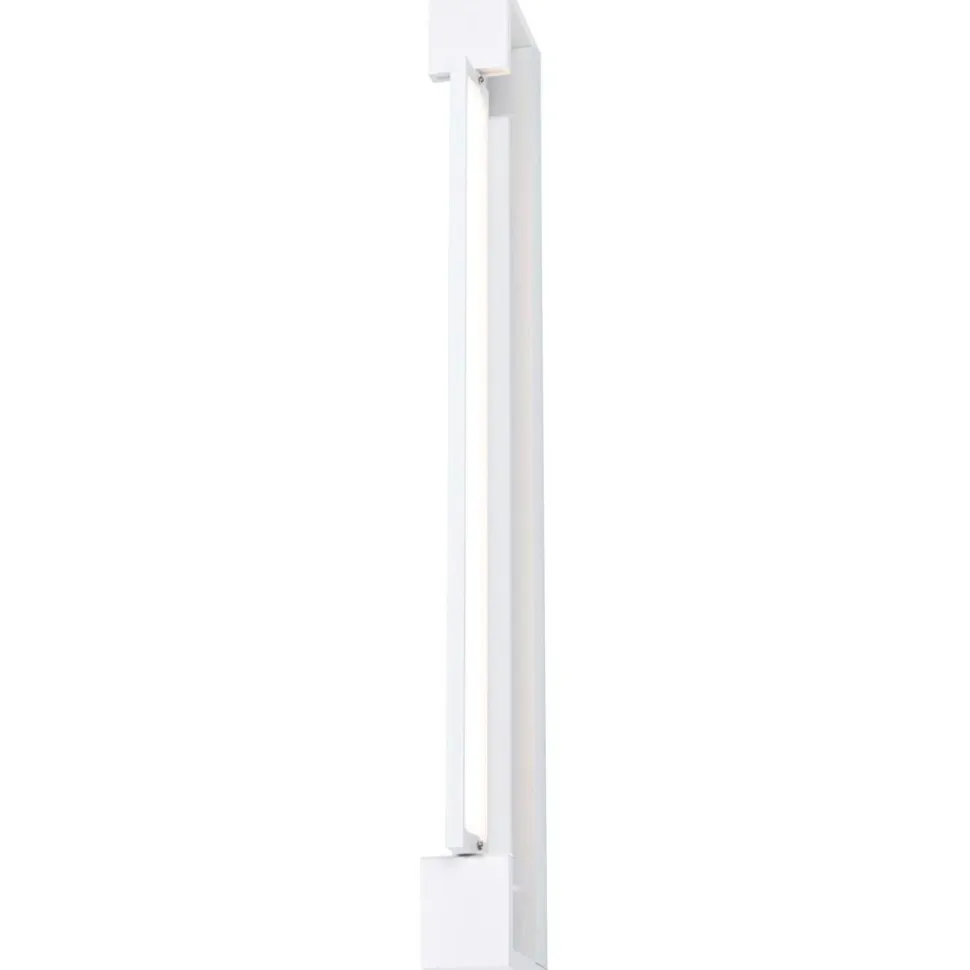 LED-seinävalaisin Paulmann Lucille, 40cm, IP44, 2700K, himmennettävä, valkoinen