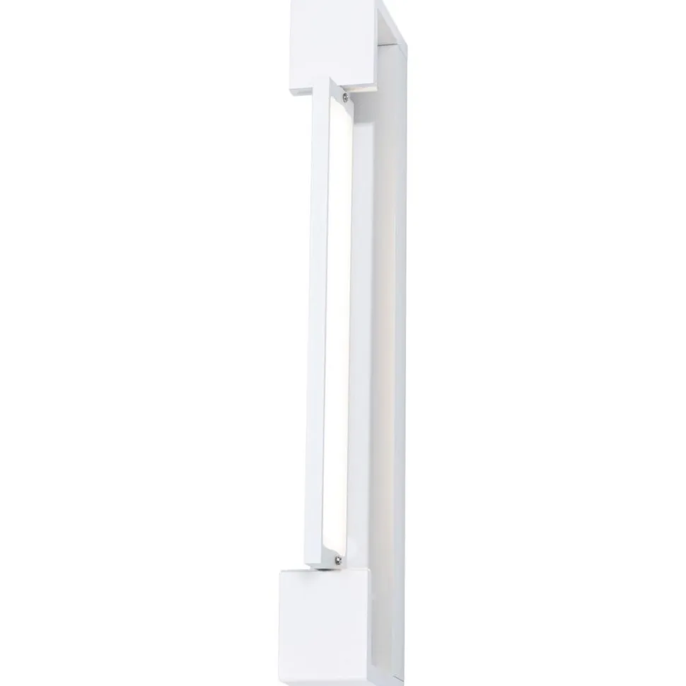LED-seinävalaisin Paulmann Lucille, 40cm, IP44, 2700K, himmennettävä, valkoinen