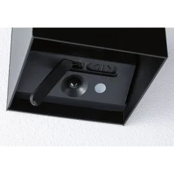 LED-seinävalaisin Paulmann Nyara, IP44, 3000K, 100x100mm, 2x1W / 1W, akkukäyttöinen, hämäräohjattu liiketunnistin (HF), valkoinen
