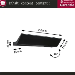 LED-seinävalaisin Paulmann Ranva, 2700K, himmennettävä, mattavalkoinen