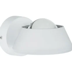 LED-seinävalaisin Paulmann Sabik, IP44, 2700K, himmennettävä, mattavalkoinen