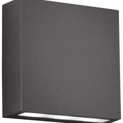 LED-seinävalaisin Thames 140x50x140 mm ylös/alas antrasiitti