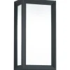 LED-seinävalaisin Timok 150x100x285 mm antrasiitti