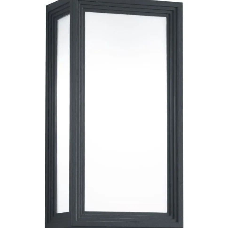 LED-seinävalaisin Timok 150x100x285 mm antrasiitti