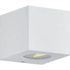 LED-seinävalaisin Trio Cordoba 90x100x105 mm mattavalkoinen IP44