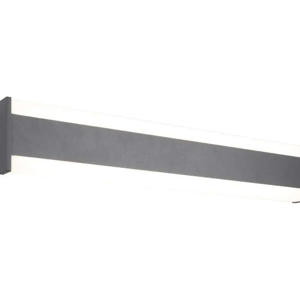 LED-seinävalaisin Trio Dawson, 30cm, antrasiitti