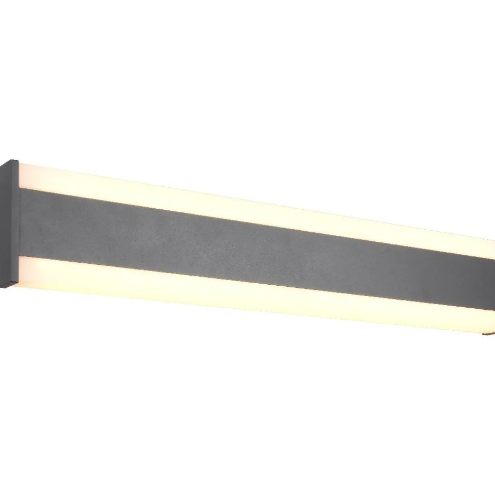 LED-seinävalaisin Trio Dawson, 30cm, antrasiitti