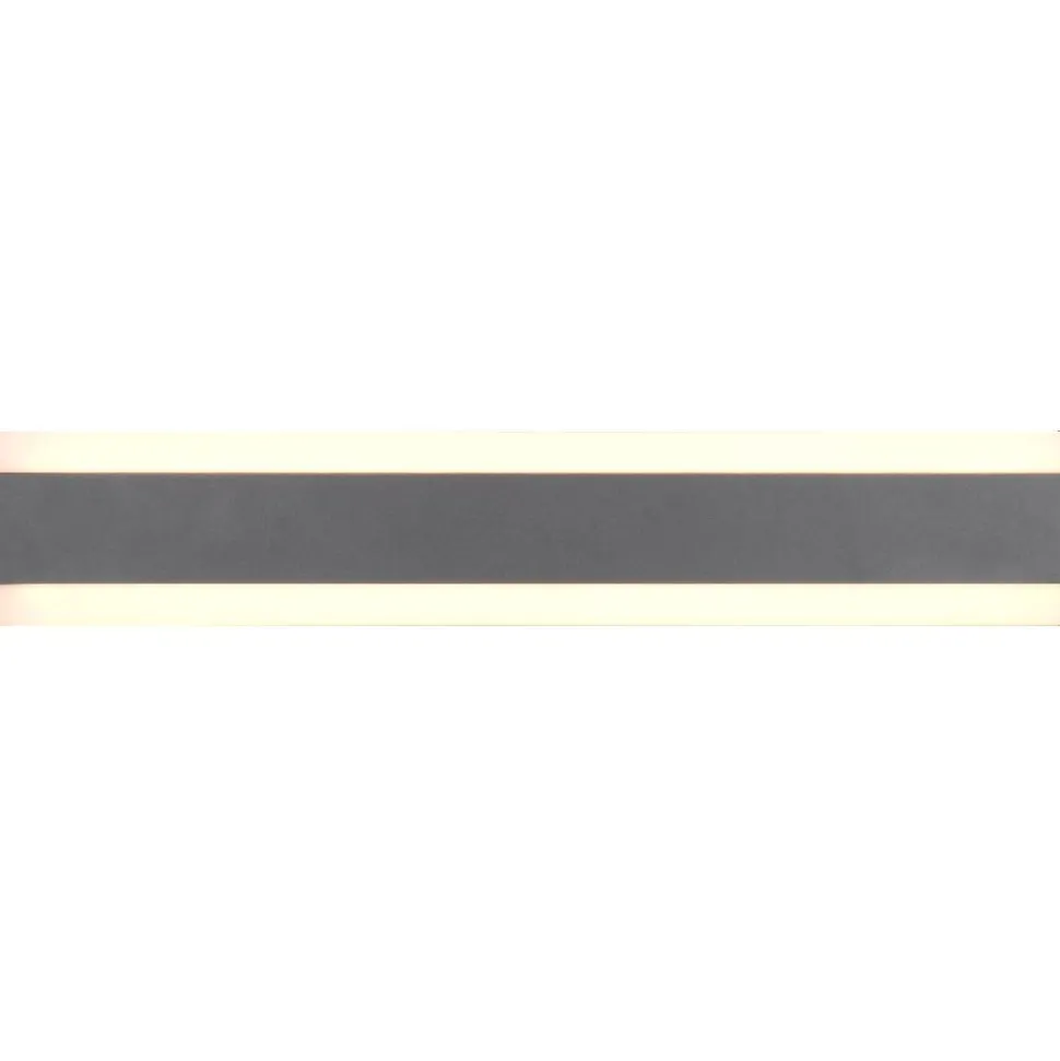 LED-seinävalaisin Trio Dawson, 30cm, antrasiitti