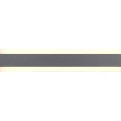 LED-seinävalaisin Trio Dawson, 30cm, antrasiitti