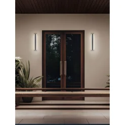 LED-seinävalaisin Trio Dawson, 30cm, antrasiitti