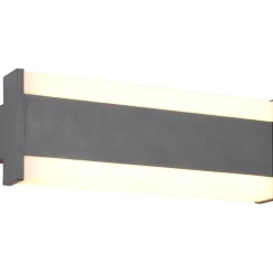 LED-seinävalaisin Trio Dawson, 30cm, antrasiitti