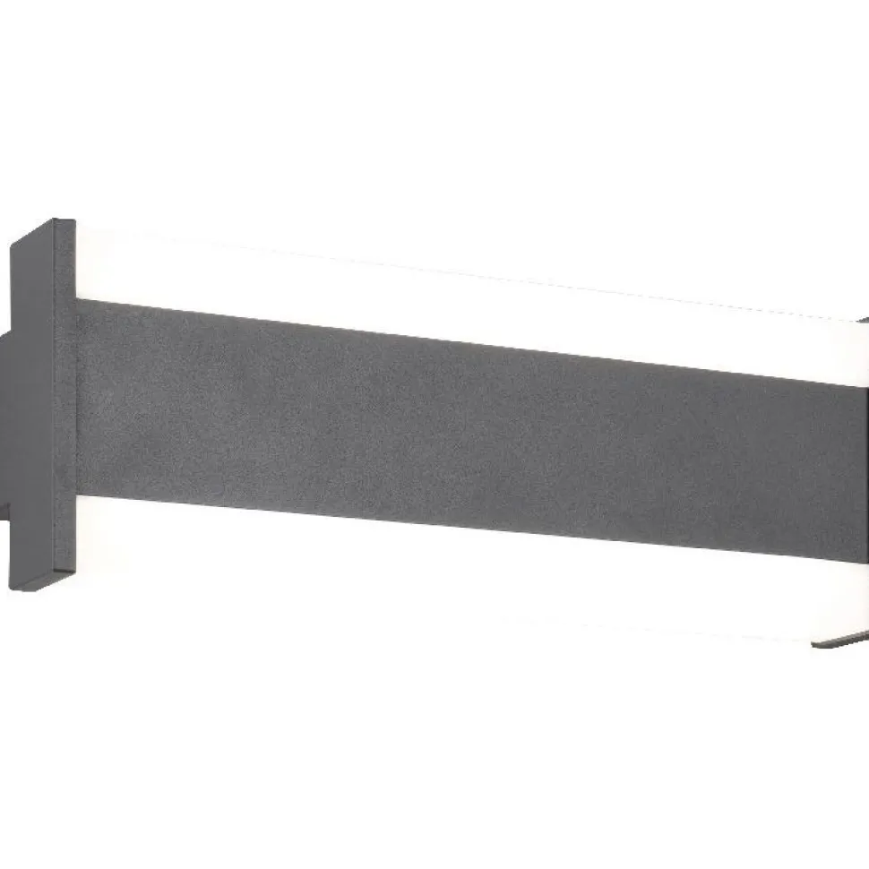 LED-seinävalaisin Trio Dawson, 30cm, antrasiitti