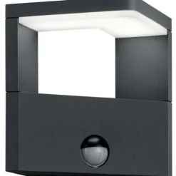 LED-seinävalaisin Trio Ganges 150x170 mm antrasiitti liiketunnistin
