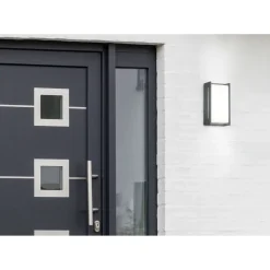 LED-seinävalaisin Trio Indus 129x233 mm antrasiitti IP54